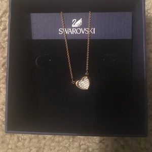 Swarovski heart pendant